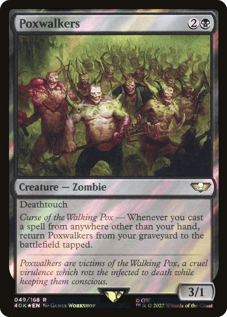 Poxwalkers · Warhammer 40,000 Commander