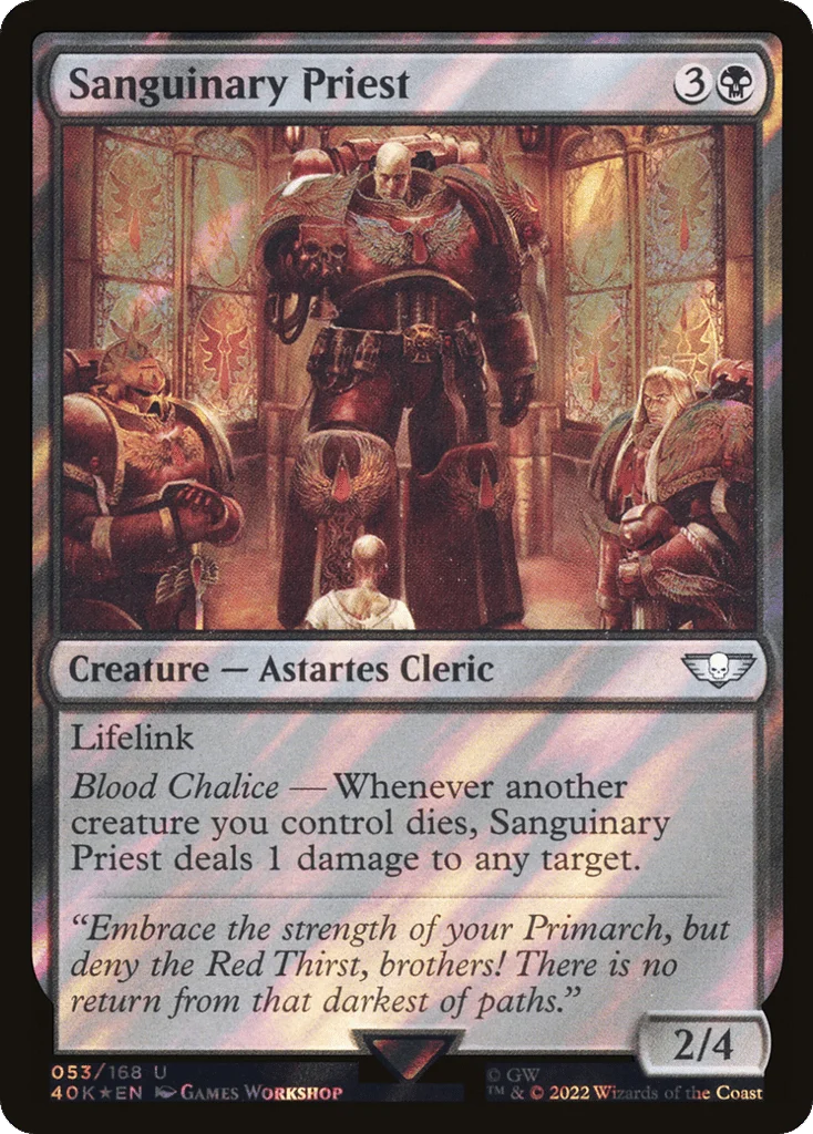Sanguinary Priest · Warhammer 40,000 Commander