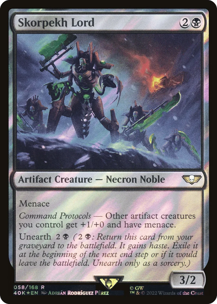Skorpekh Lord · Warhammer 40,000 Commander