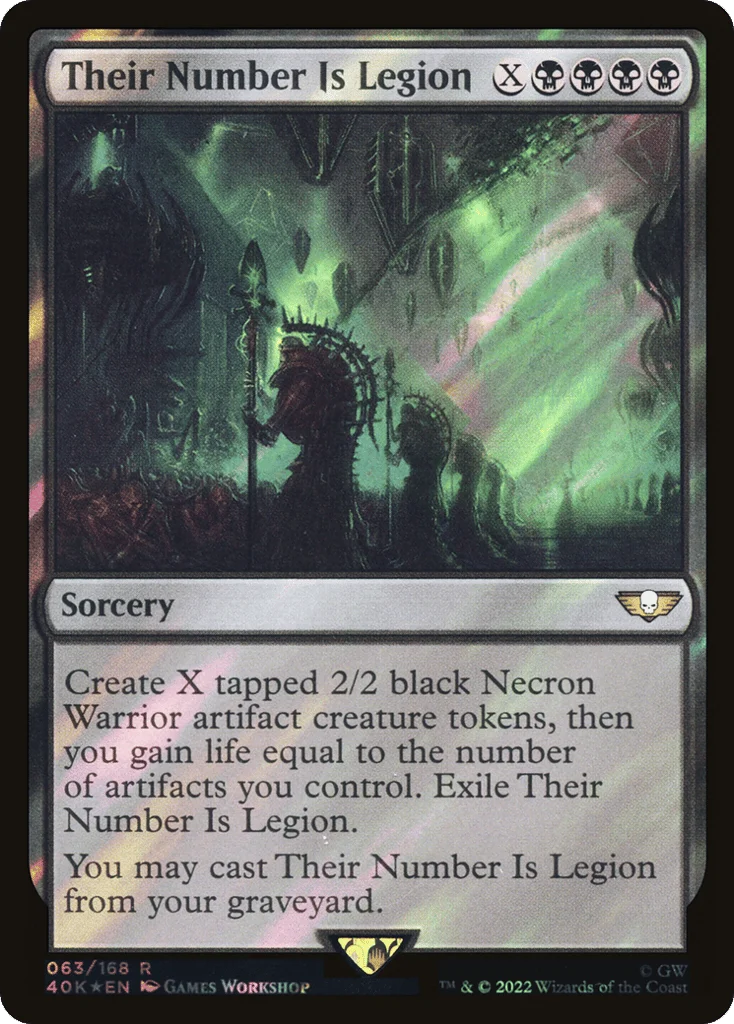 Their Number Is Legion · Warhammer 40,000 Commander