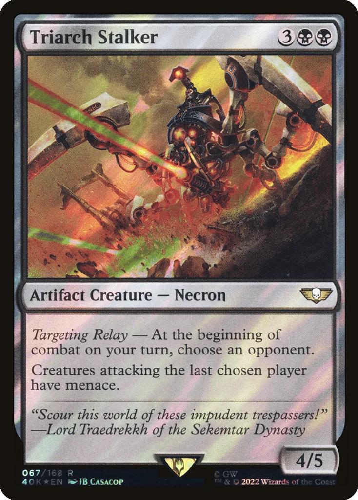 Triarch Stalker · Warhammer 40,000 Commander