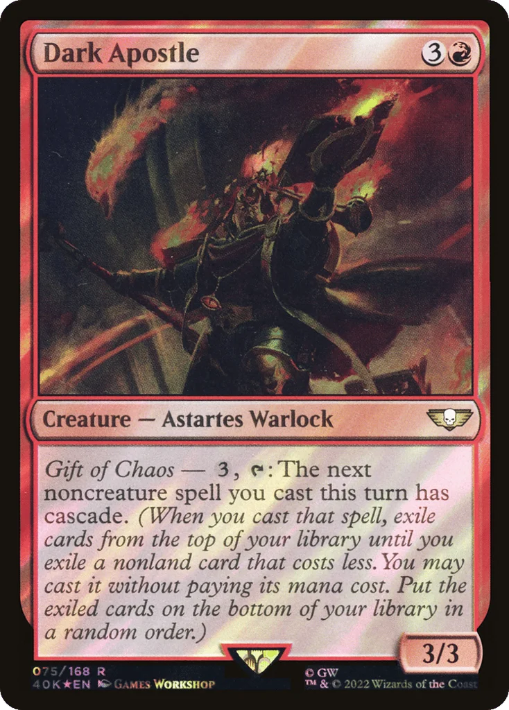 Dark Apostle · Warhammer 40,000 Commander