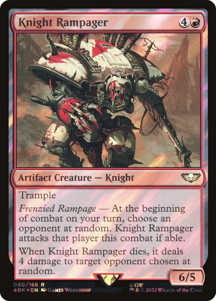 Knight Rampager · Warhammer 40,000 Commander