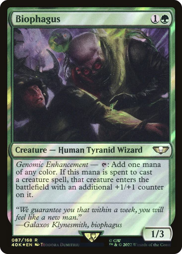 Biophagus · Warhammer 40,000 Commander