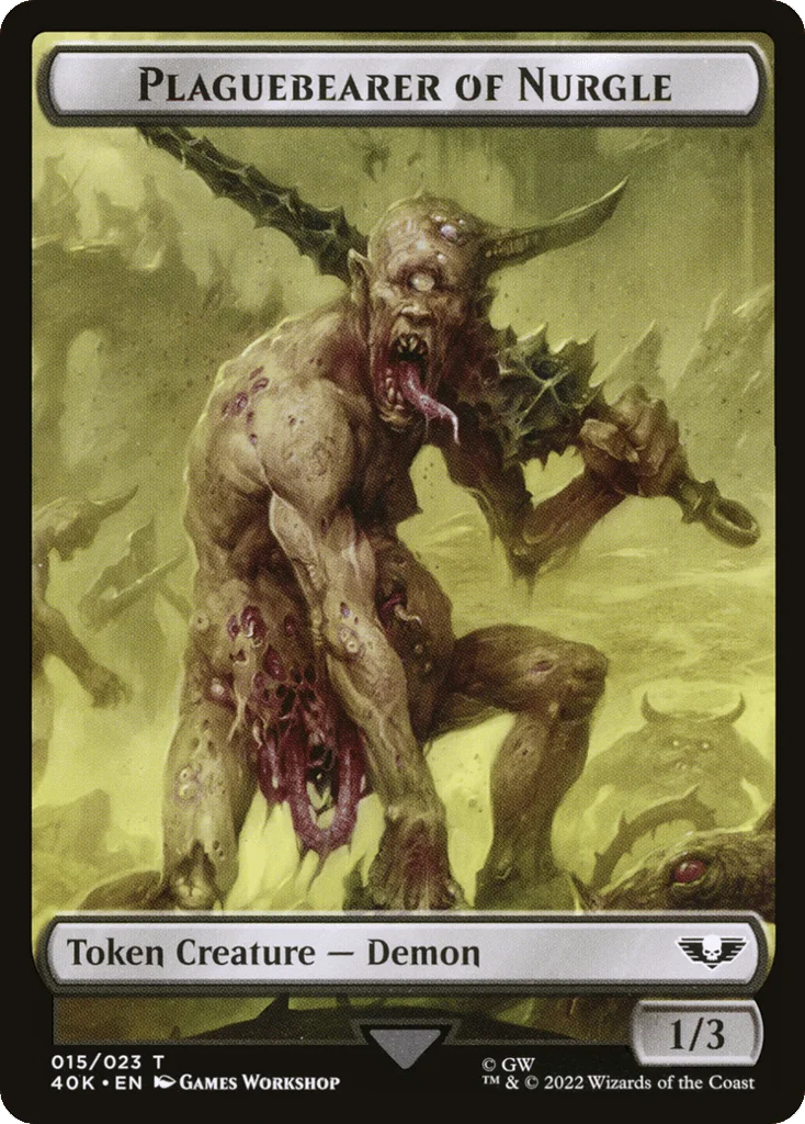 Plaguebearer of Nurgle · Warhammer 40,000 Commander
