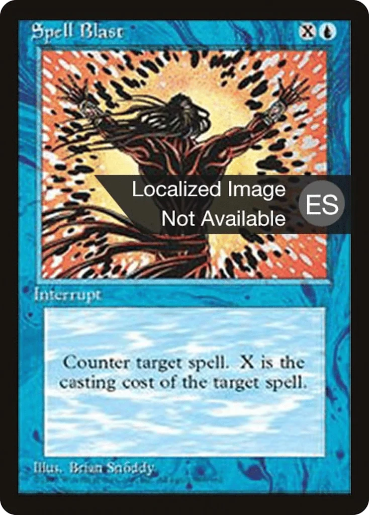 Spell Blast · Fourth Edition Foreign Black Border
