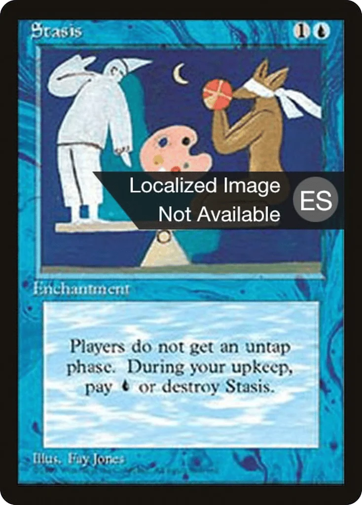 Stasis · Fourth Edition Foreign Black Border
