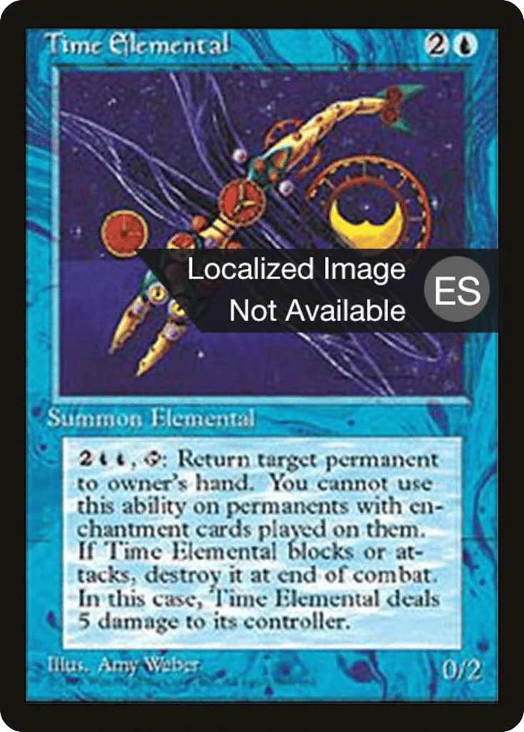 Time Elemental · Fourth Edition Foreign Black Border