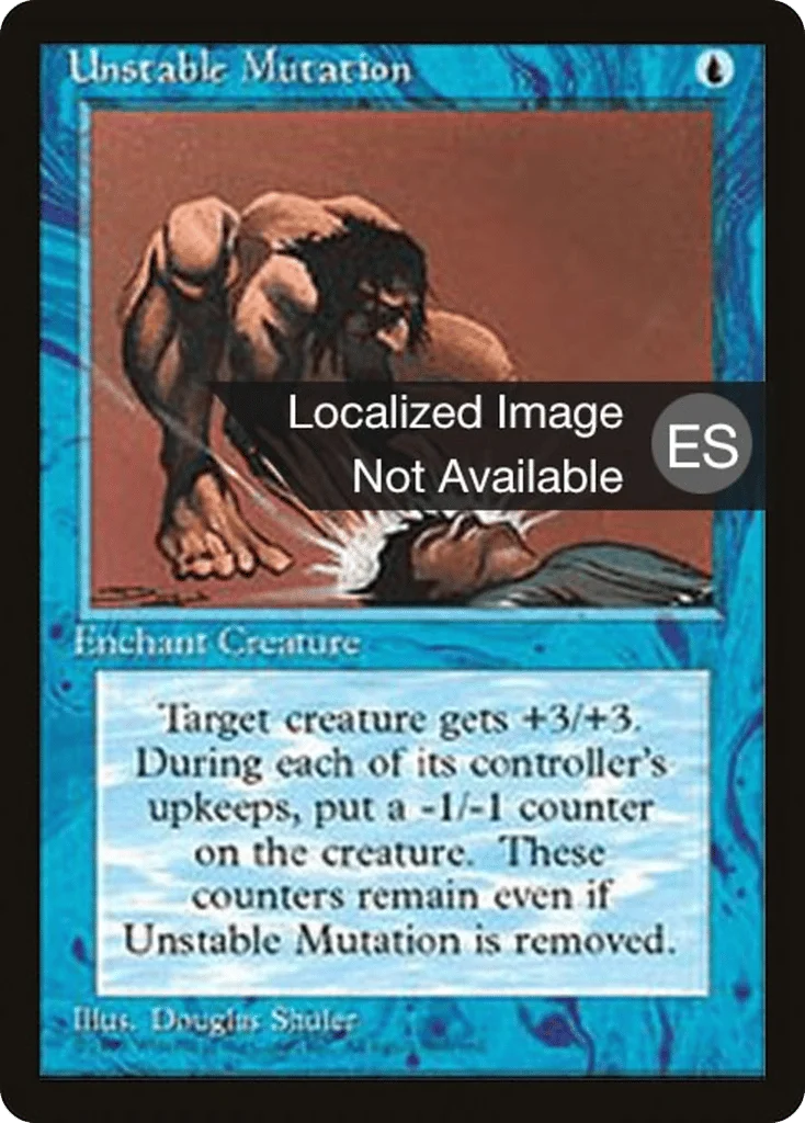 Unstable Mutation · Fourth Edition Foreign Black Border