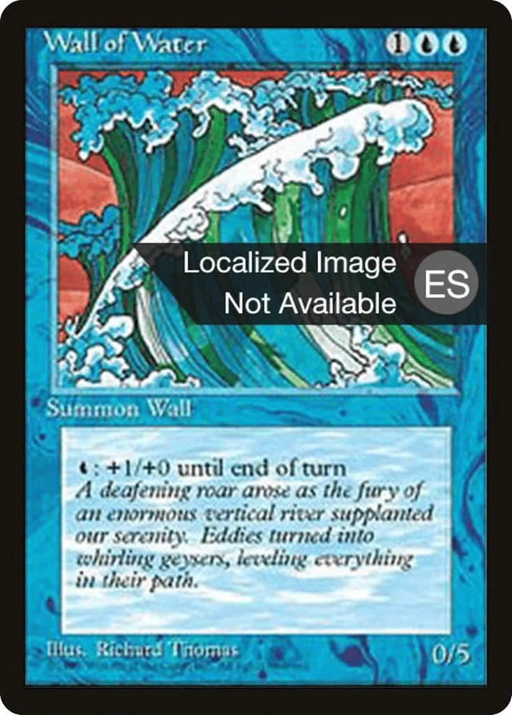 Wall of Water · Fourth Edition Foreign Black Border
