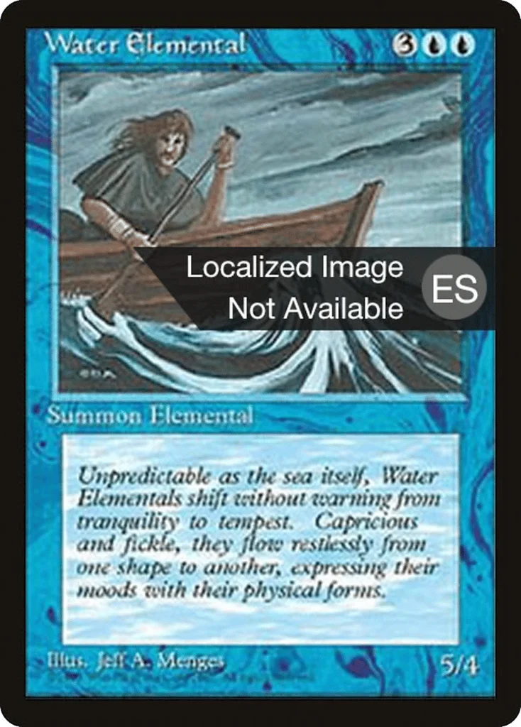 Water Elemental · Fourth Edition Foreign Black Border