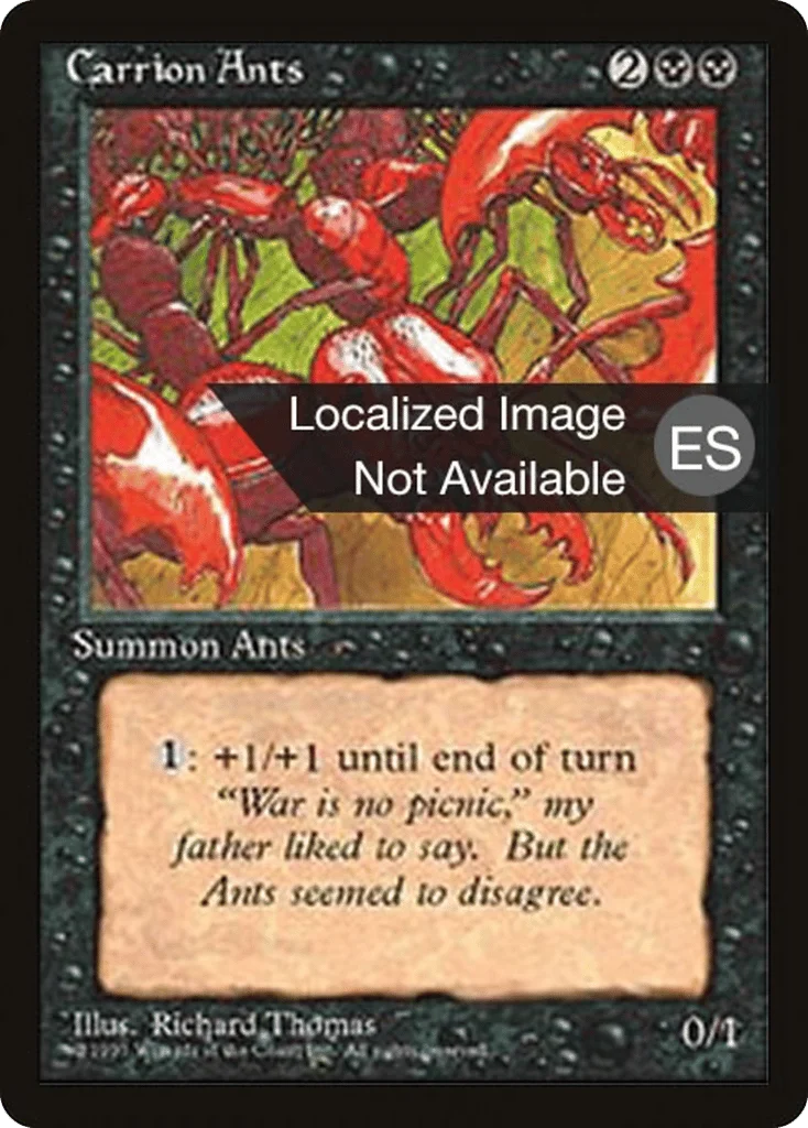 Carrion Ants · Fourth Edition Foreign Black Border