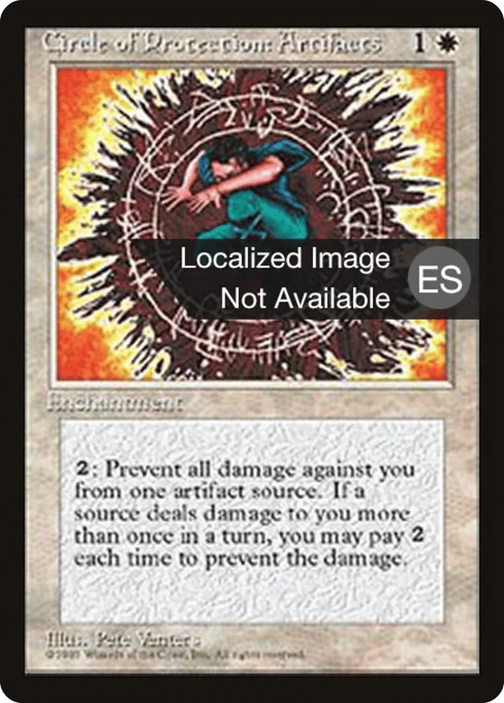 Circle of Protection: Artifacts · Fourth Edition Foreign Black Border