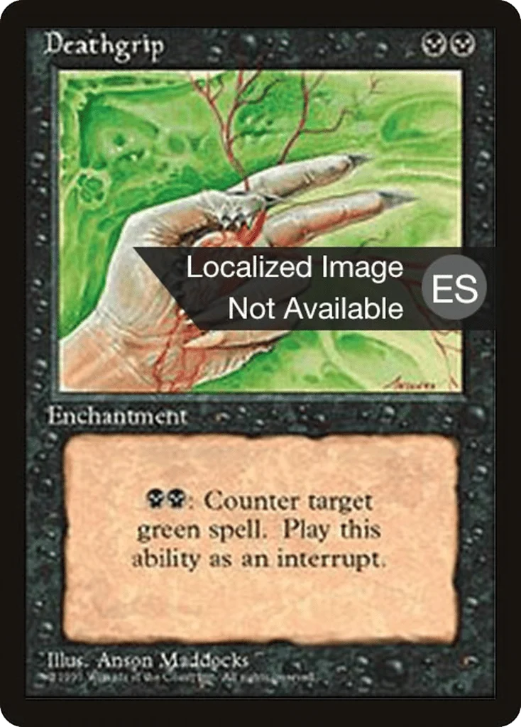 Deathgrip · Fourth Edition Foreign Black Border