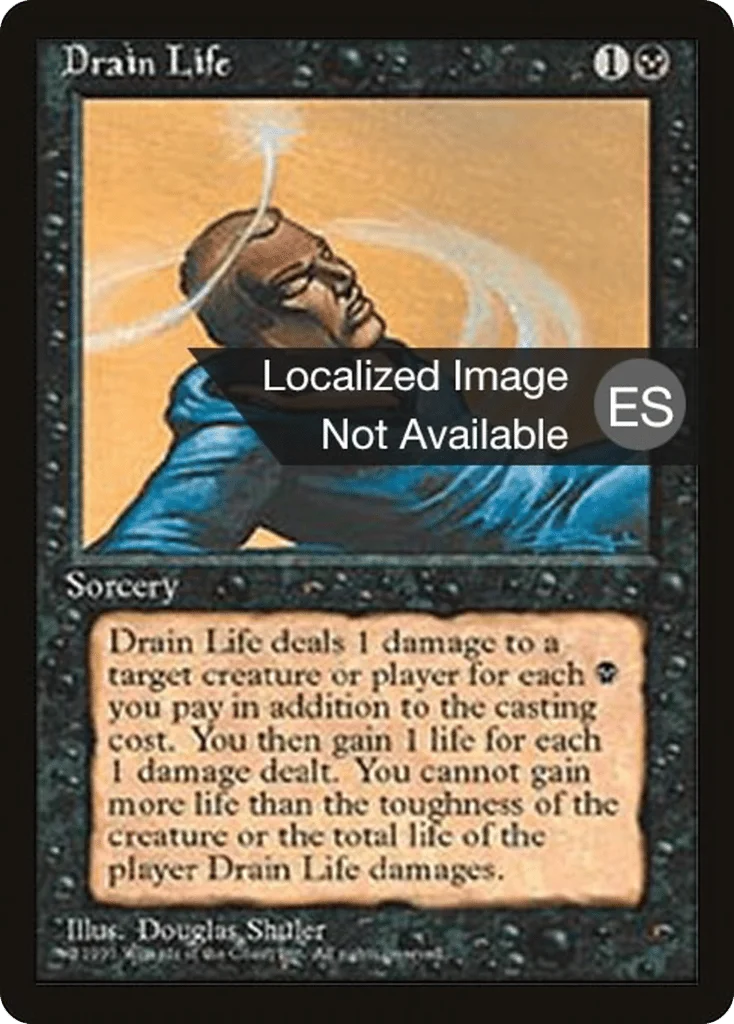 Drain Life · Fourth Edition Foreign Black Border