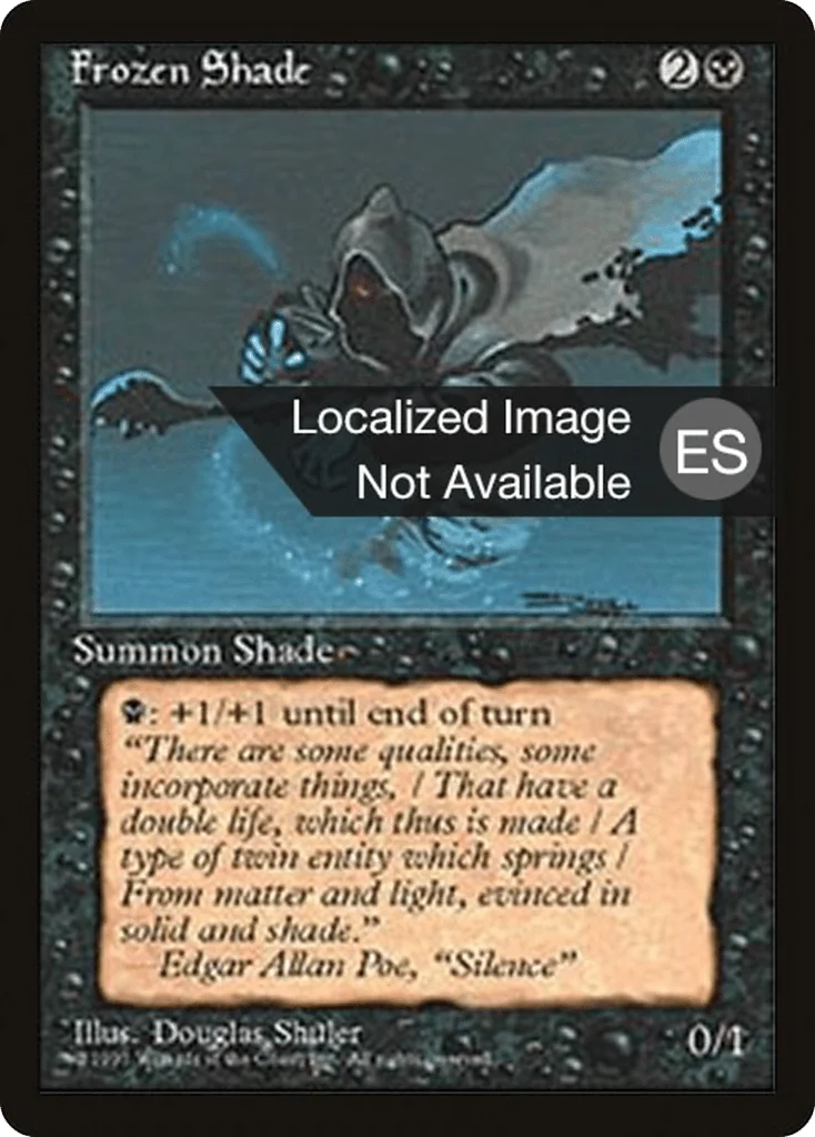 Frozen Shade · Fourth Edition Foreign Black Border