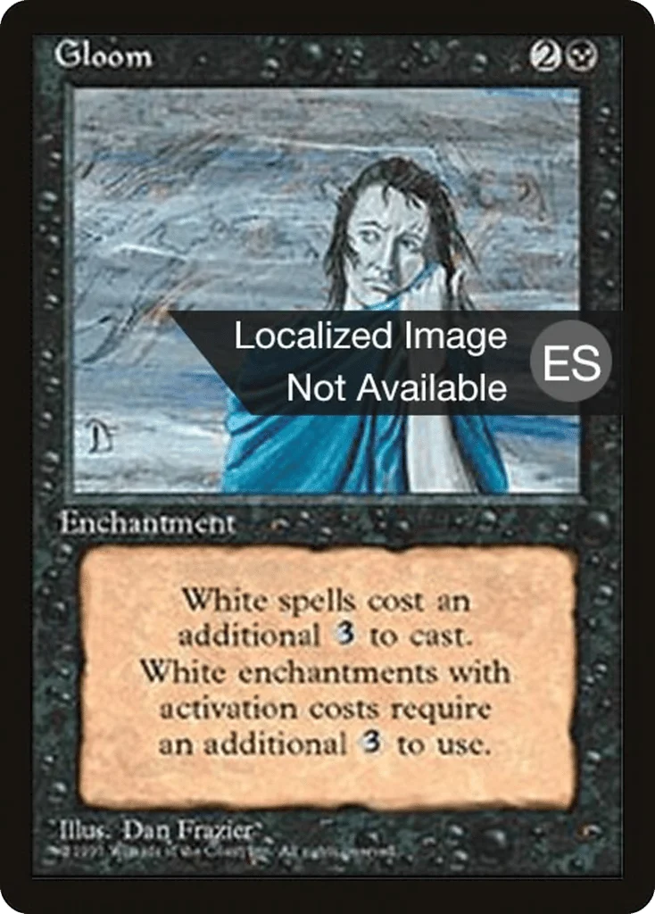 Gloom · Fourth Edition Foreign Black Border