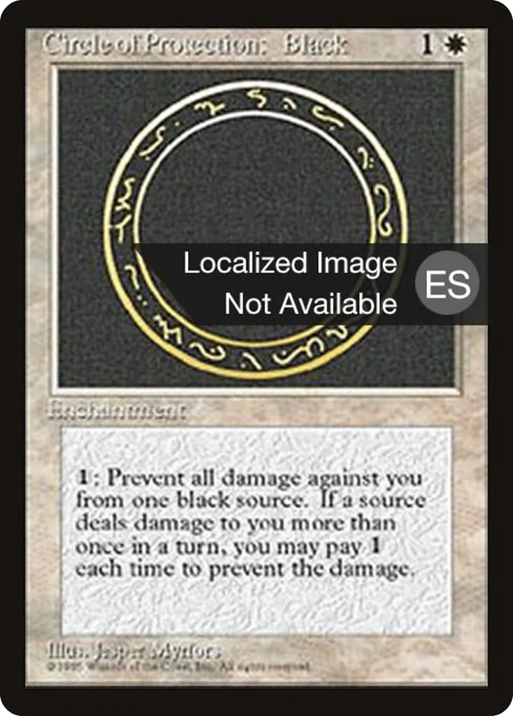 Circle of Protection: Black · Fourth Edition Foreign Black Border