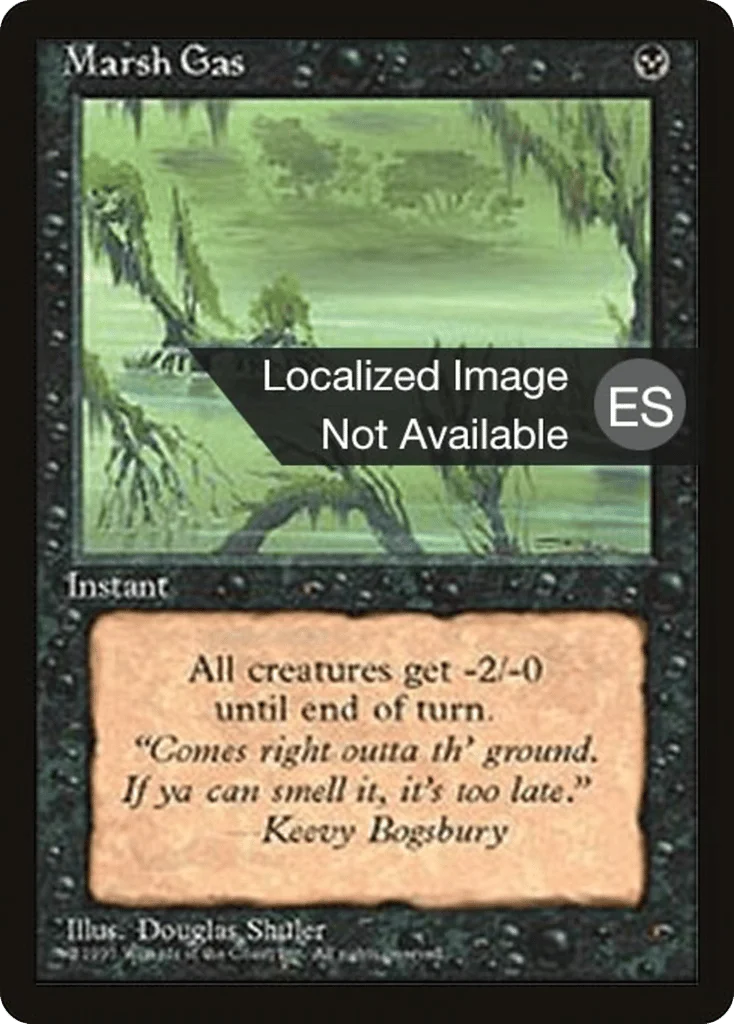 Marsh Gas · Fourth Edition Foreign Black Border