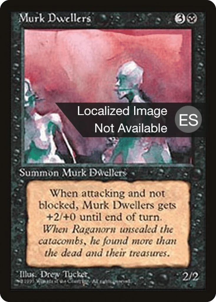 Murk Dwellers · Fourth Edition Foreign Black Border