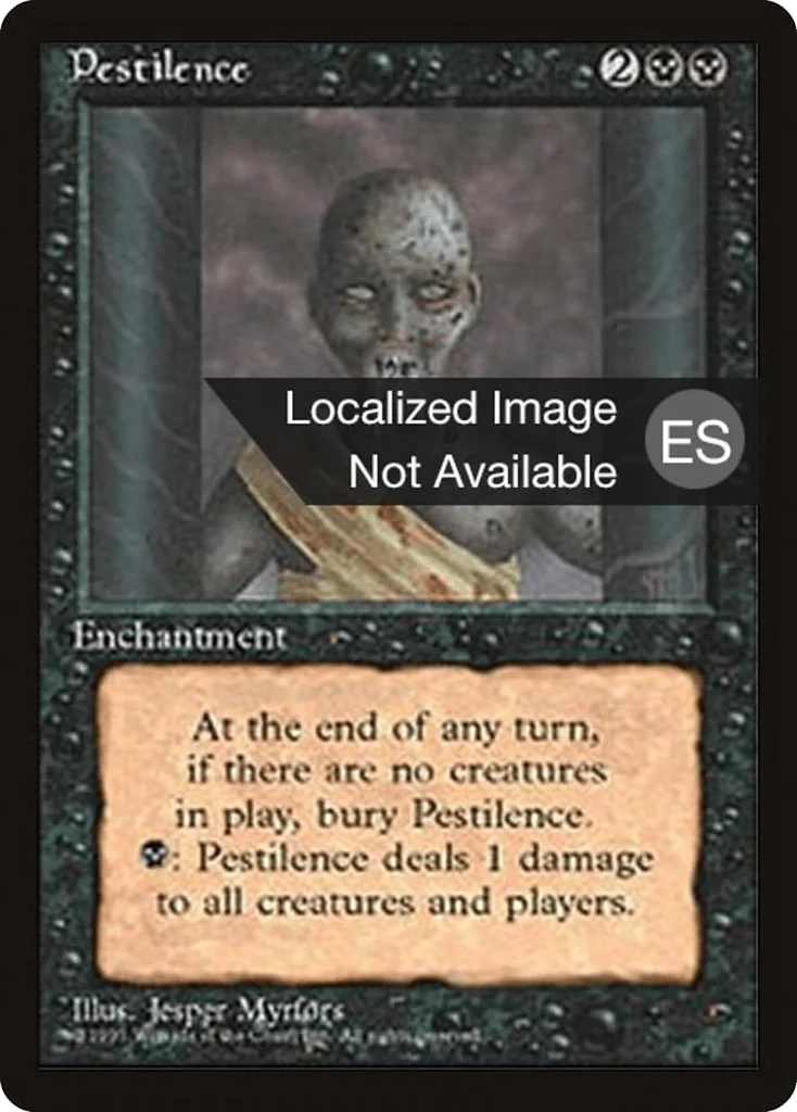 Pestilence · Fourth Edition Foreign Black Border