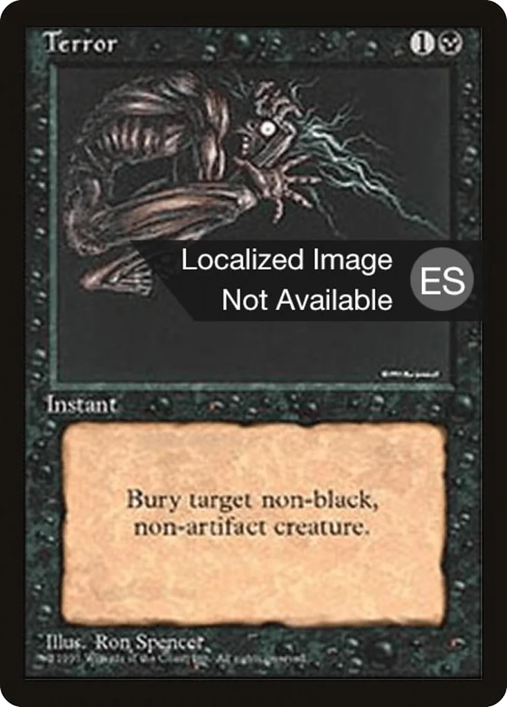 Terror · Fourth Edition Foreign Black Border