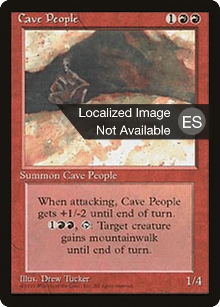 Cave People · Fourth Edition Foreign Black Border