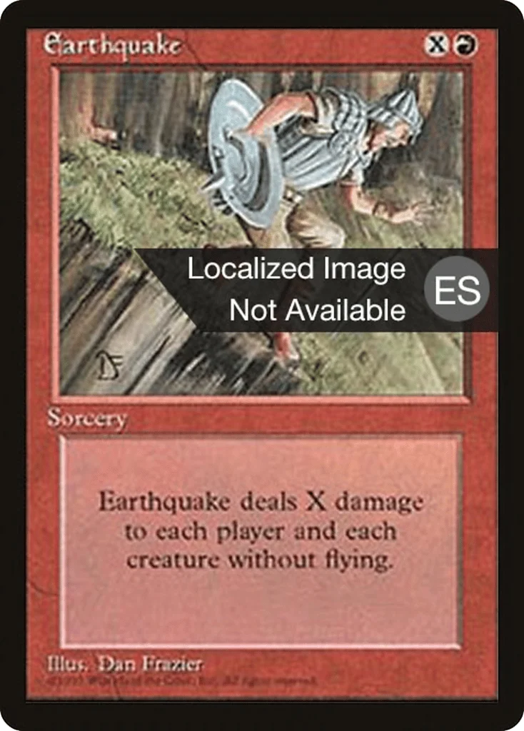 Earthquake · Fourth Edition Foreign Black Border