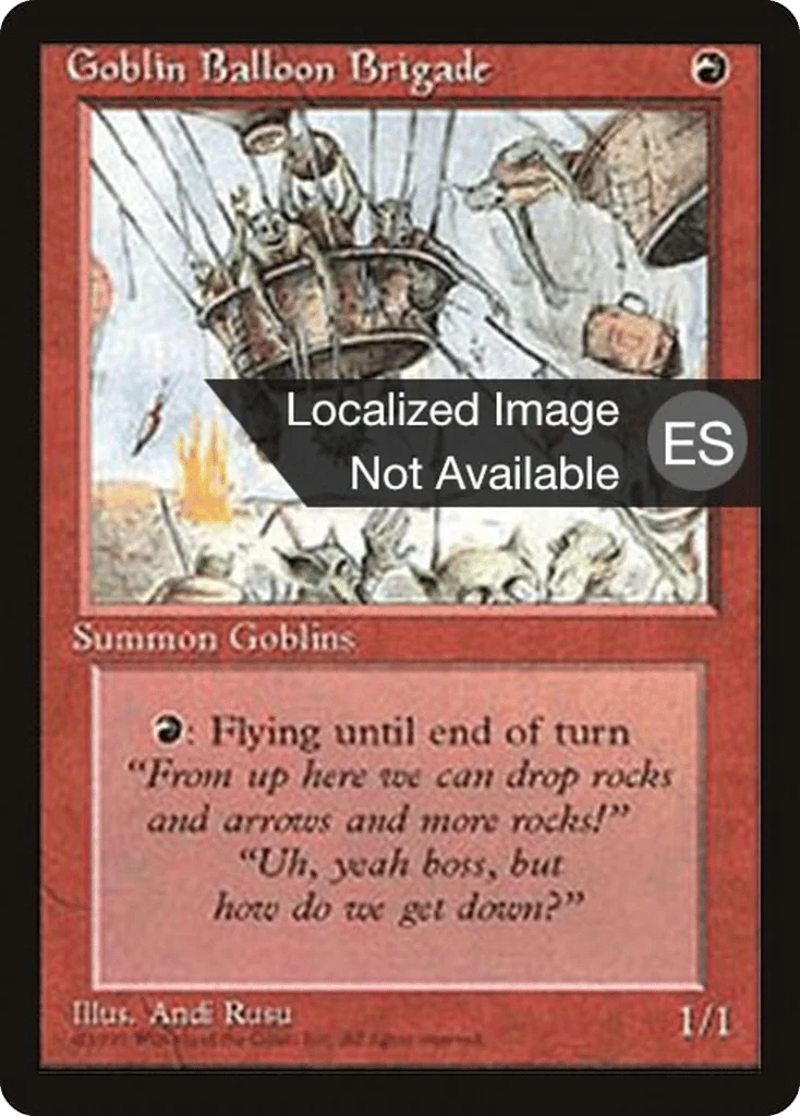 Goblin Balloon Brigade · Fourth Edition Foreign Black Border