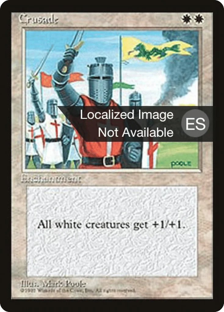 Crusade · Fourth Edition Foreign Black Border