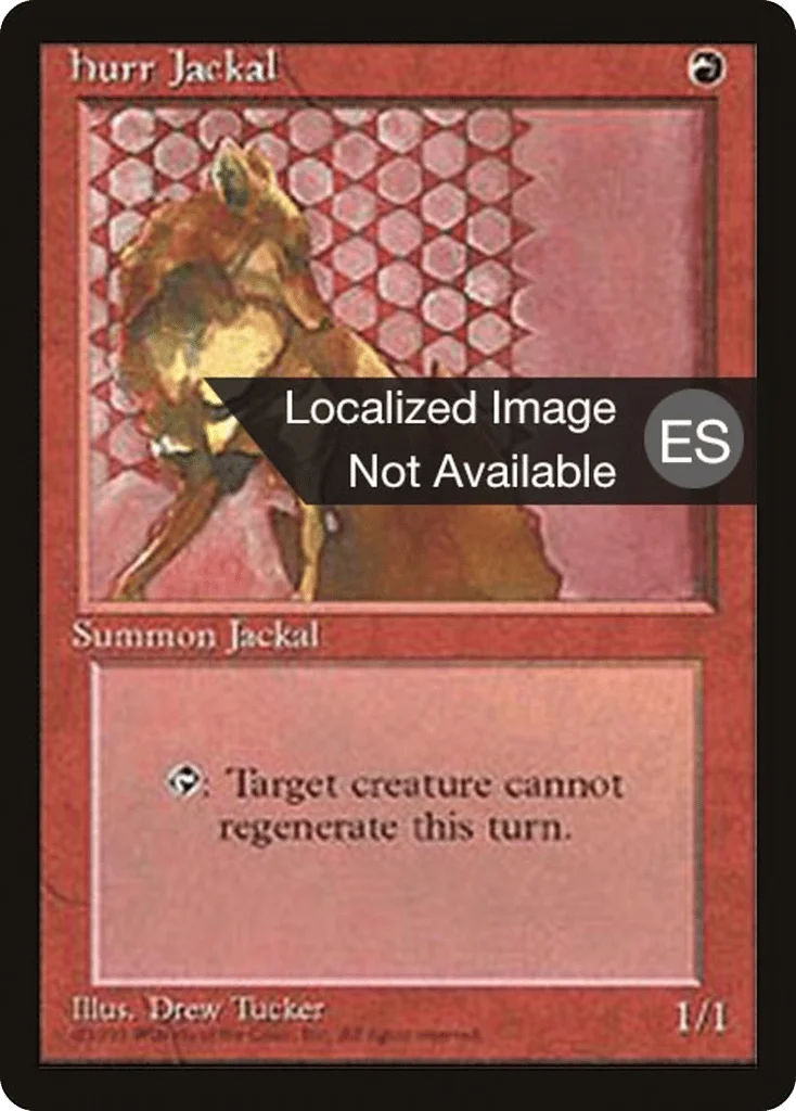 Hurr Jackal · Fourth Edition Foreign Black Border