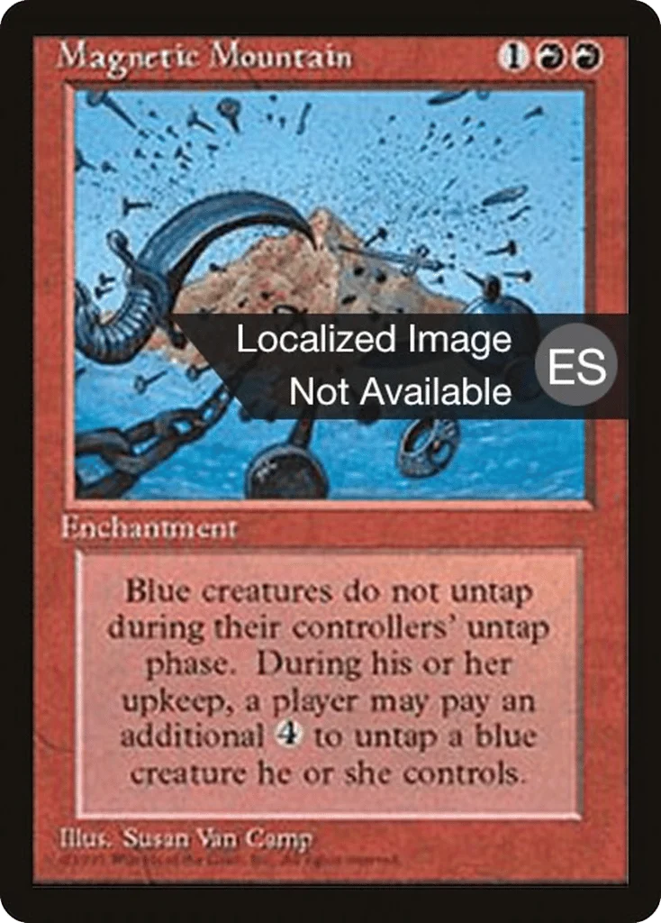 Magnetic Mountain · Fourth Edition Foreign Black Border
