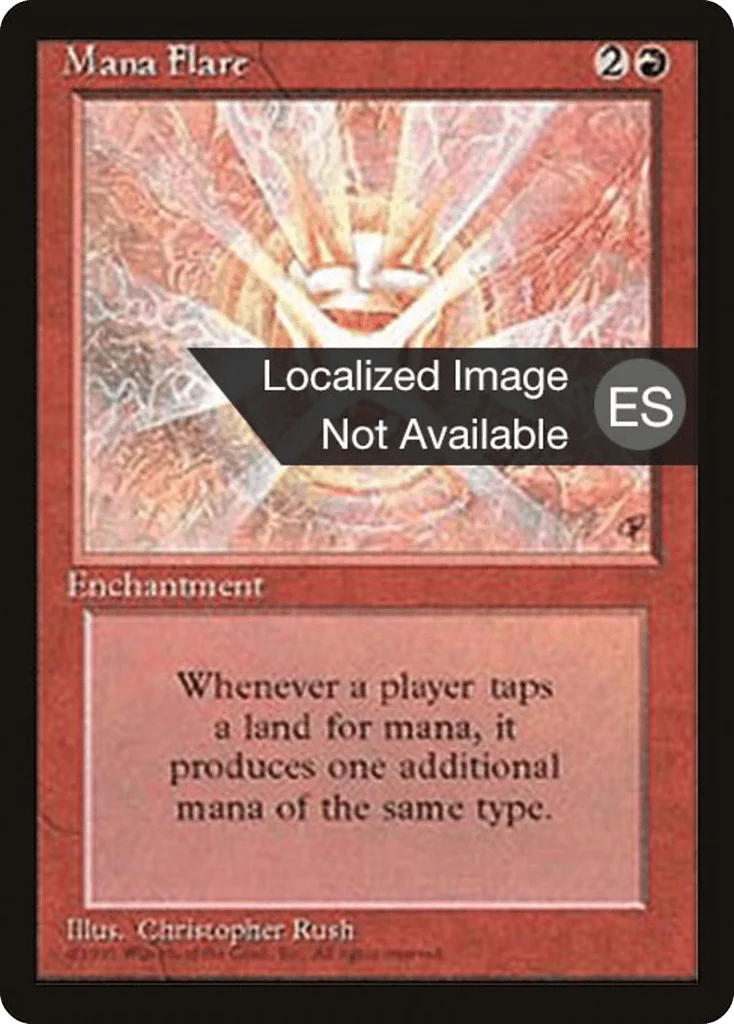 Mana Flare · Fourth Edition Foreign Black Border