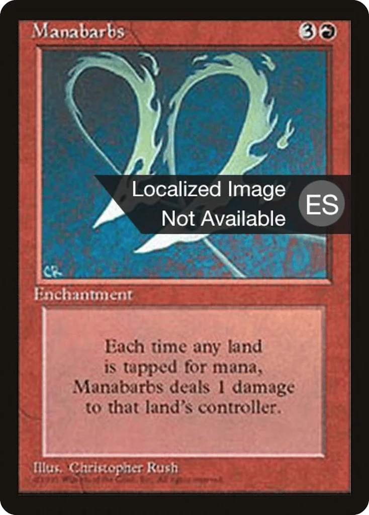 Manabarbs · Fourth Edition Foreign Black Border