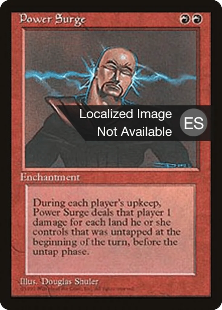 Power Surge · Fourth Edition Foreign Black Border