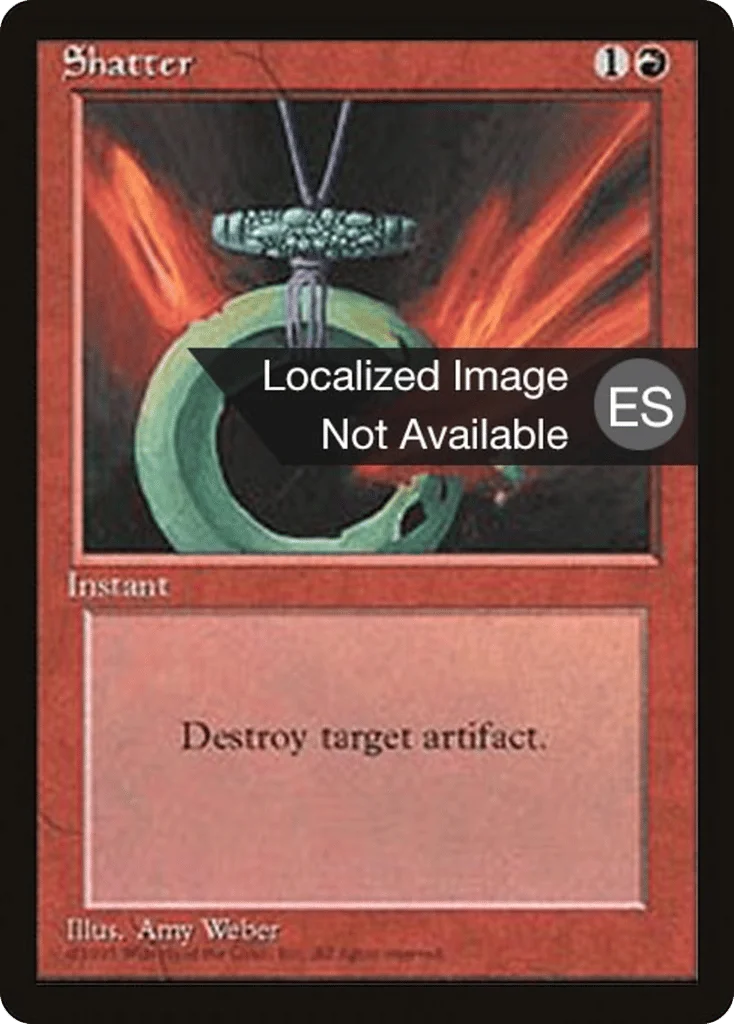 Shatter · Fourth Edition Foreign Black Border