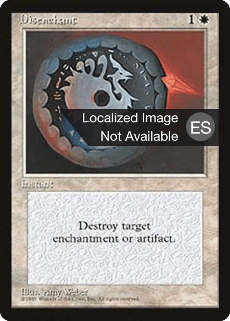 Disenchant · Fourth Edition Foreign Black Border