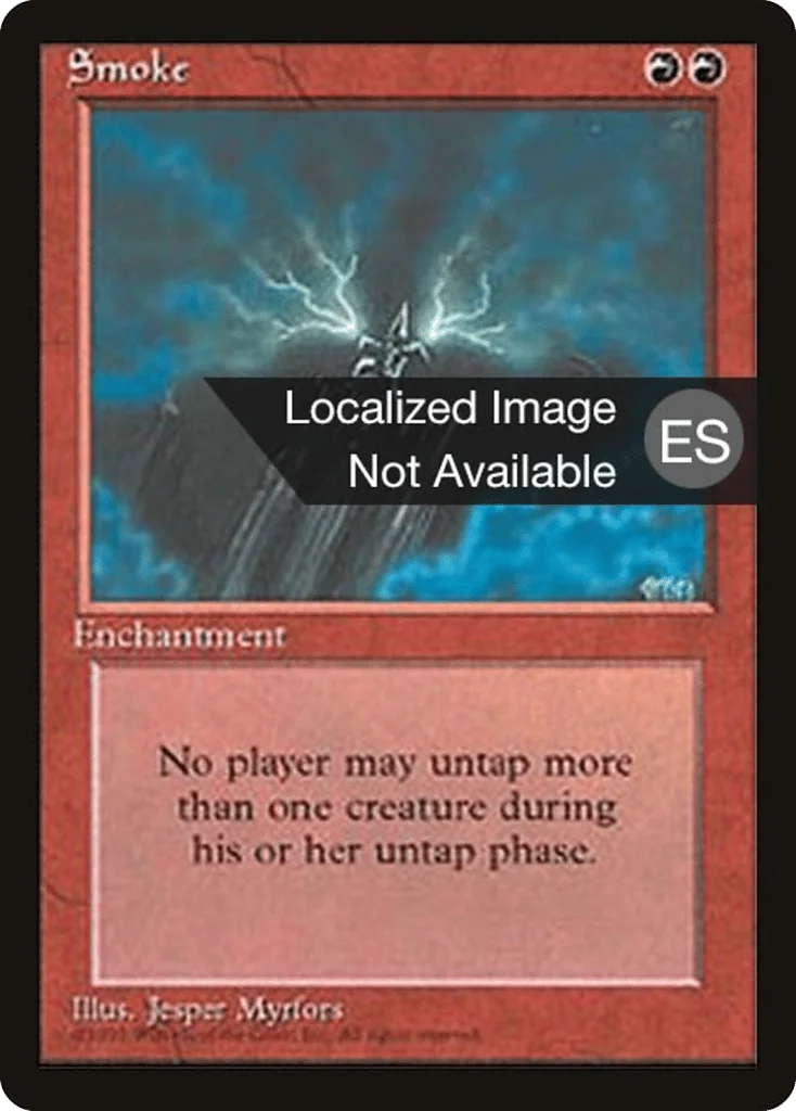 Smoke · Fourth Edition Foreign Black Border