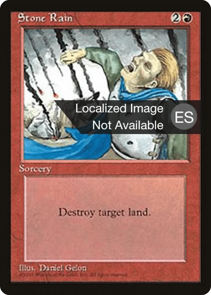 Stone Rain · Fourth Edition Foreign Black Border