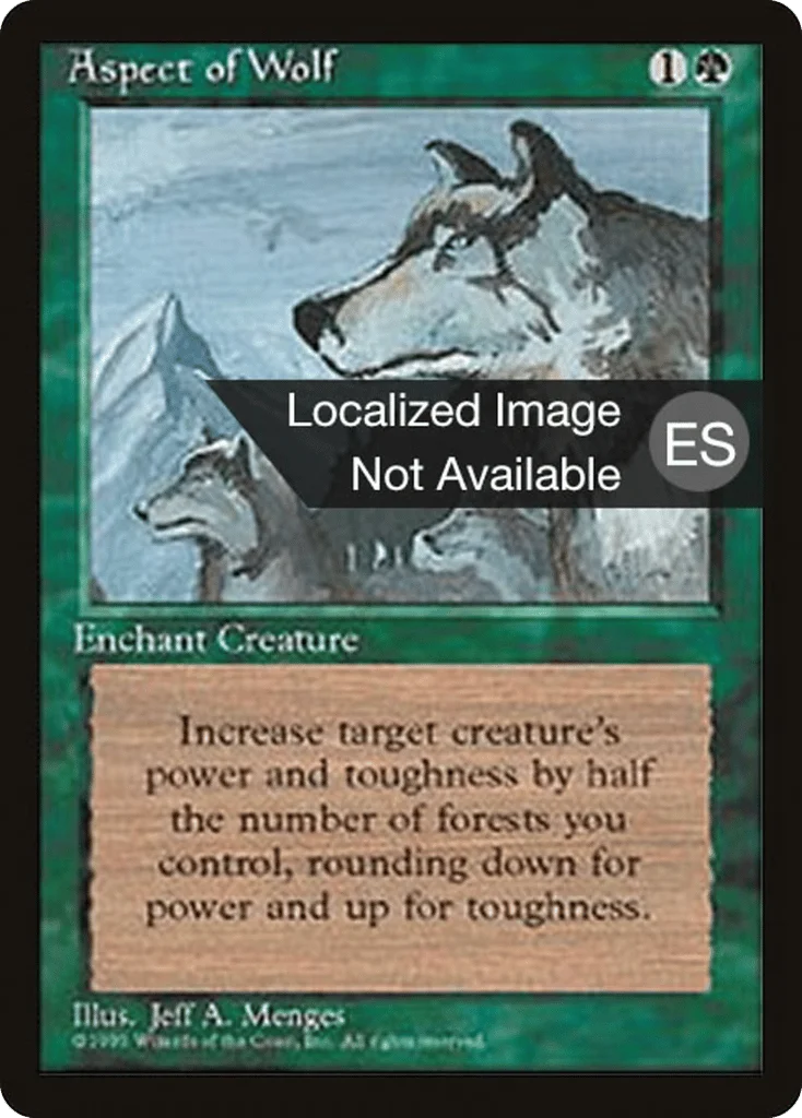 Aspect of Wolf · Fourth Edition Foreign Black Border