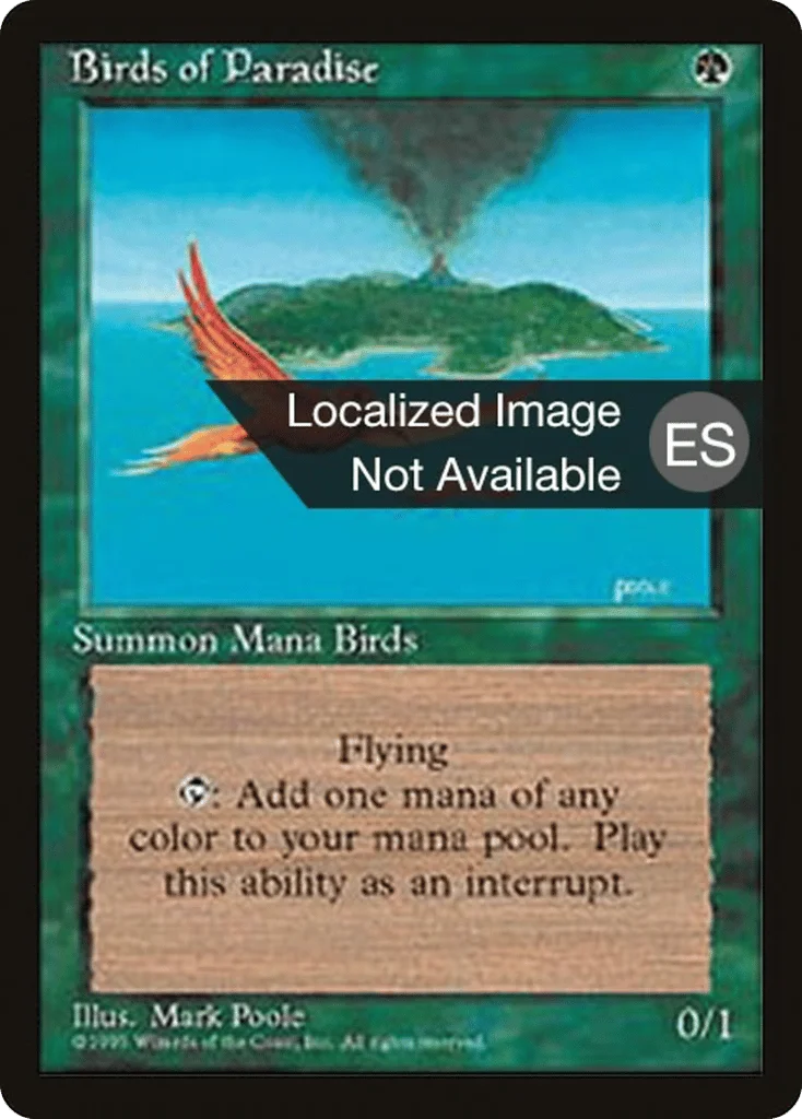 Birds of Paradise · Fourth Edition Foreign Black Border