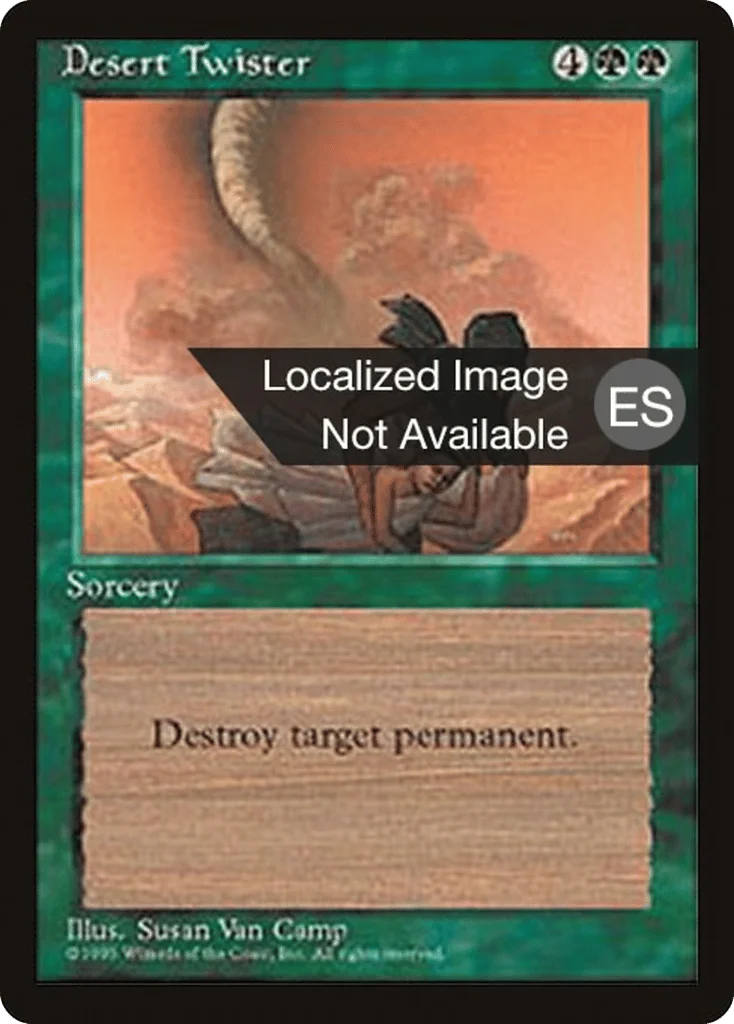 Desert Twister · Fourth Edition Foreign Black Border