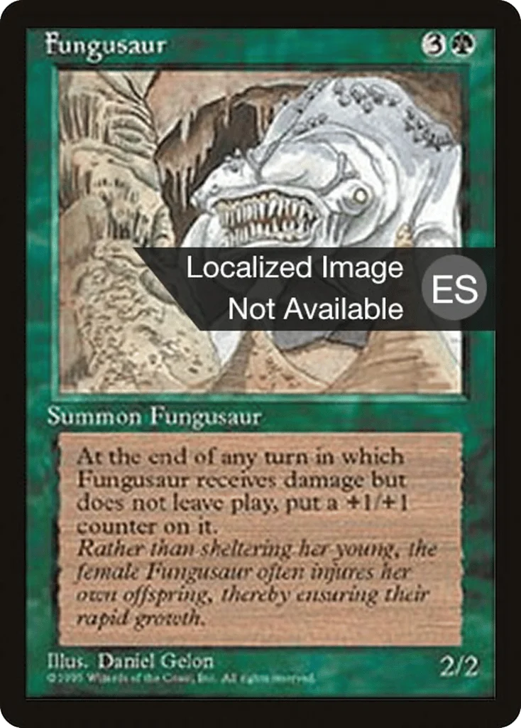 Fungusaur · Fourth Edition Foreign Black Border