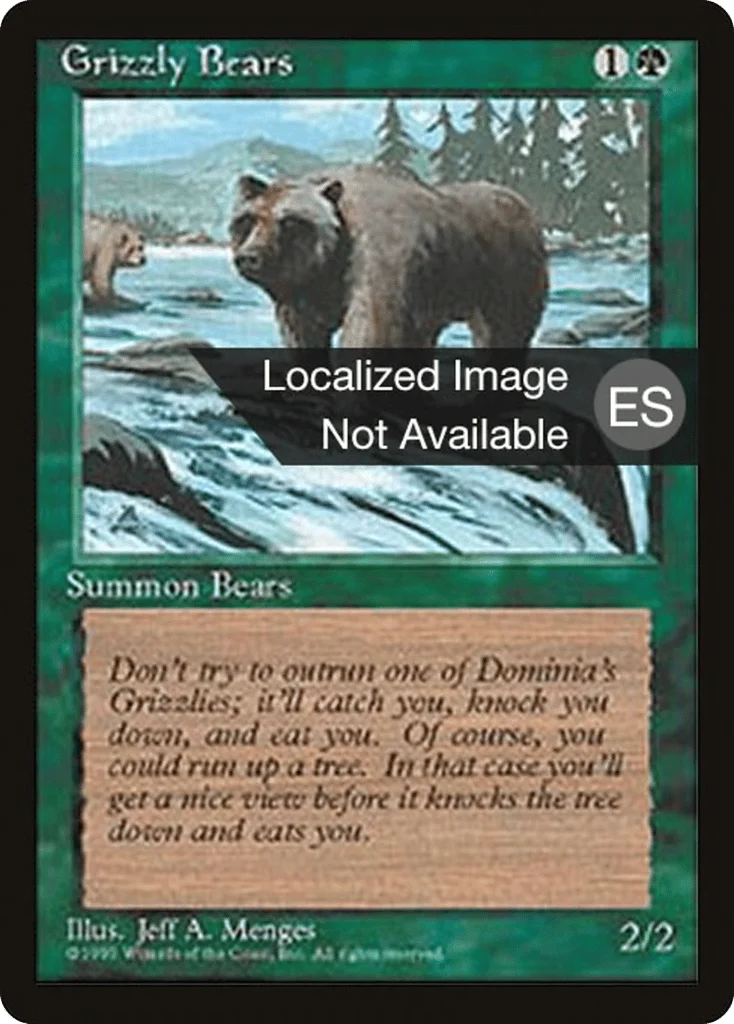 Grizzly Bears · Fourth Edition Foreign Black Border