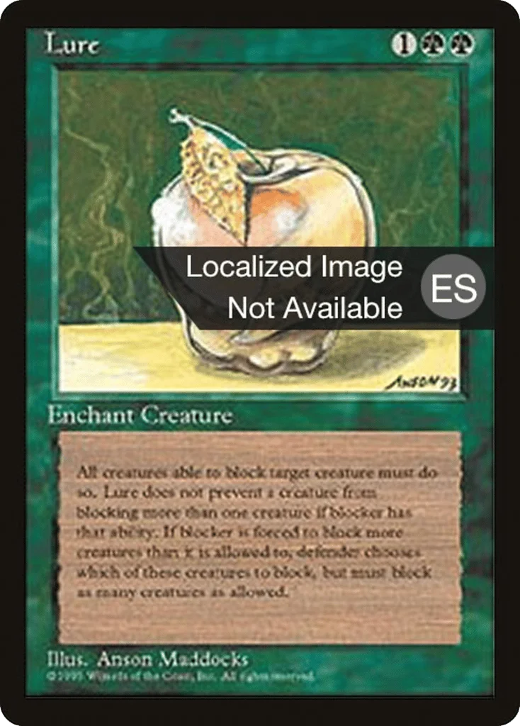 Lure · Fourth Edition Foreign Black Border