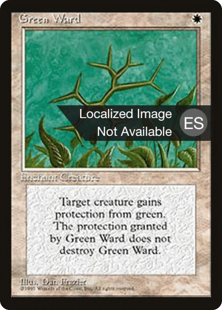 Green Ward · Fourth Edition Foreign Black Border