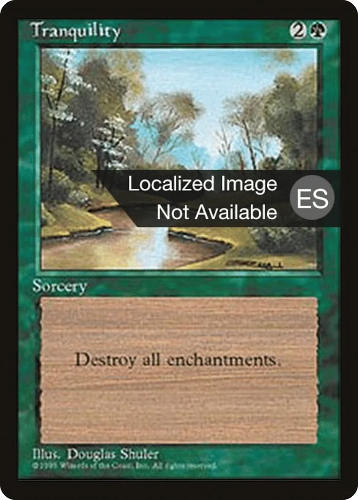 Tranquility · Fourth Edition Foreign Black Border