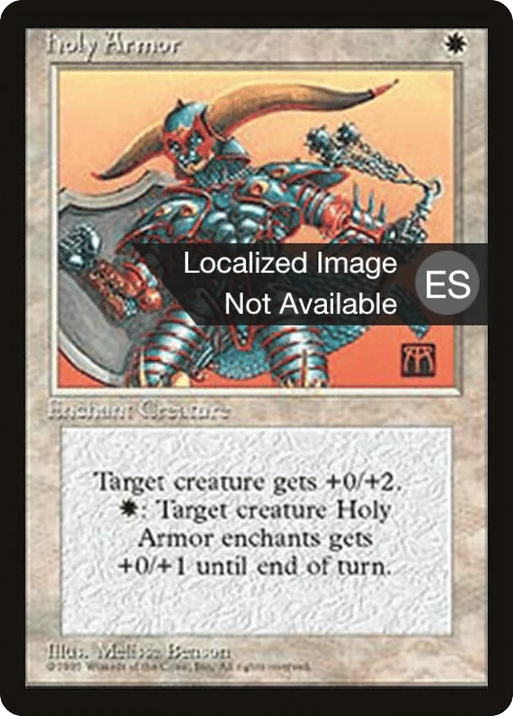Holy Armor · Fourth Edition Foreign Black Border
