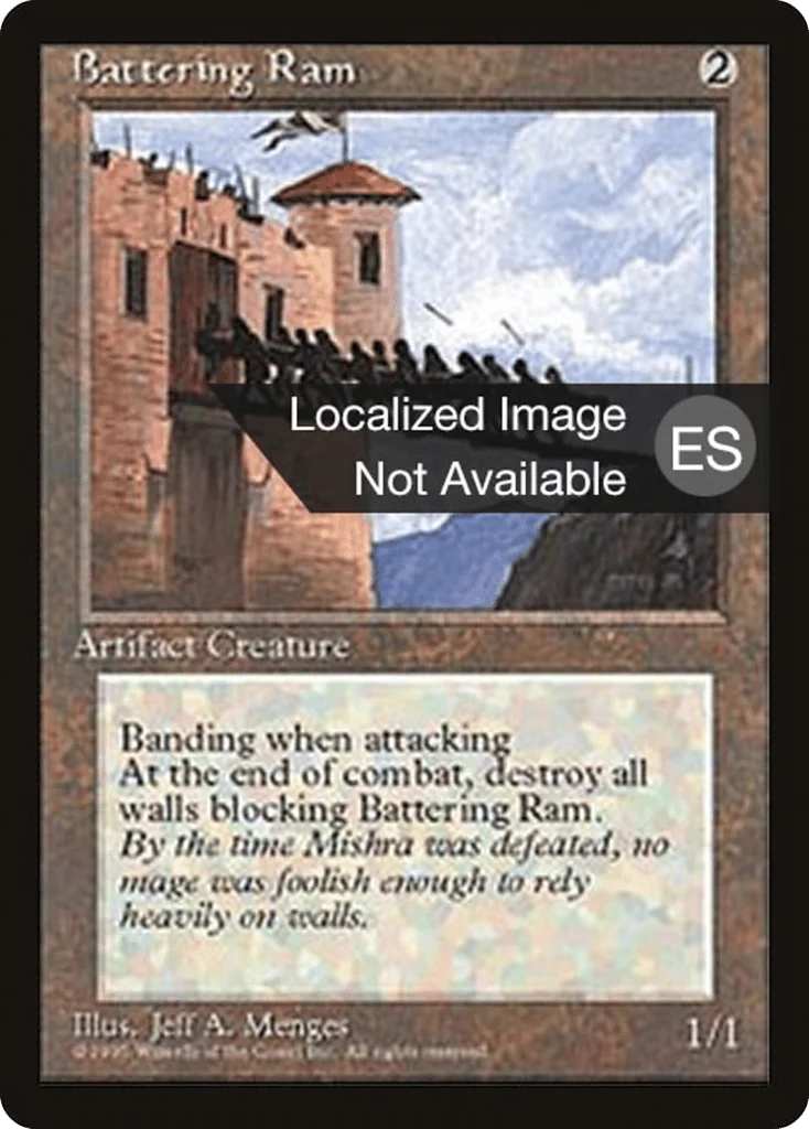 Battering Ram · Fourth Edition Foreign Black Border