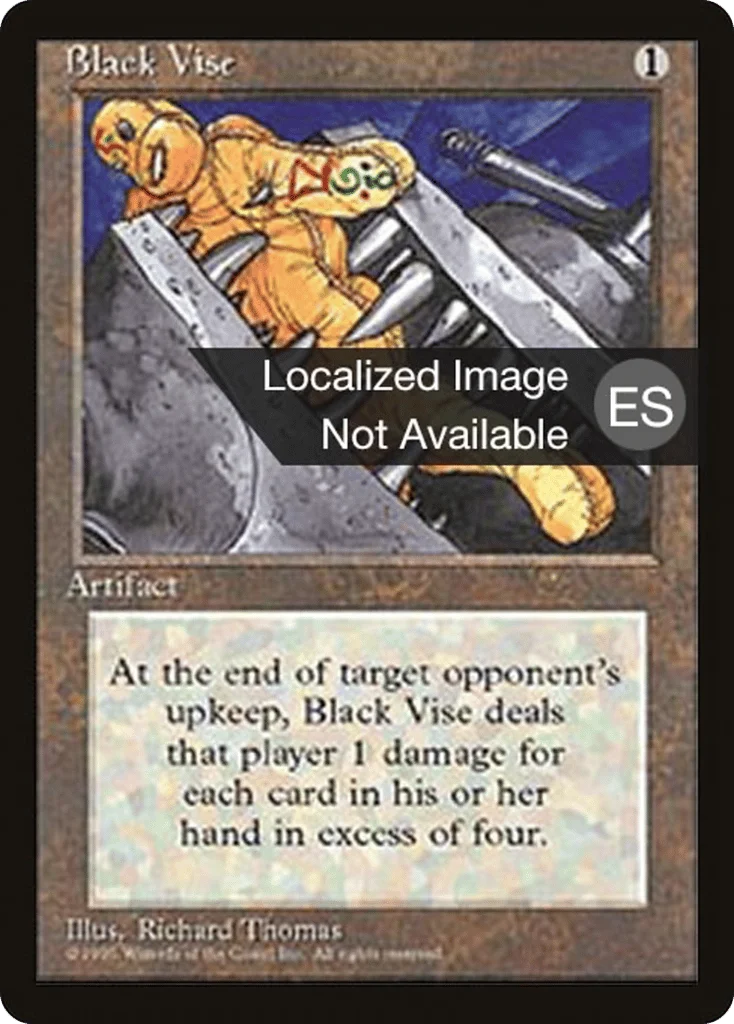 Black Vise · Fourth Edition Foreign Black Border